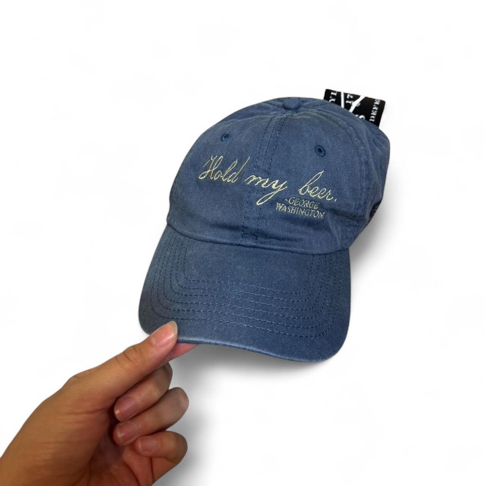 Hold my beer embroidered baseball cap hat